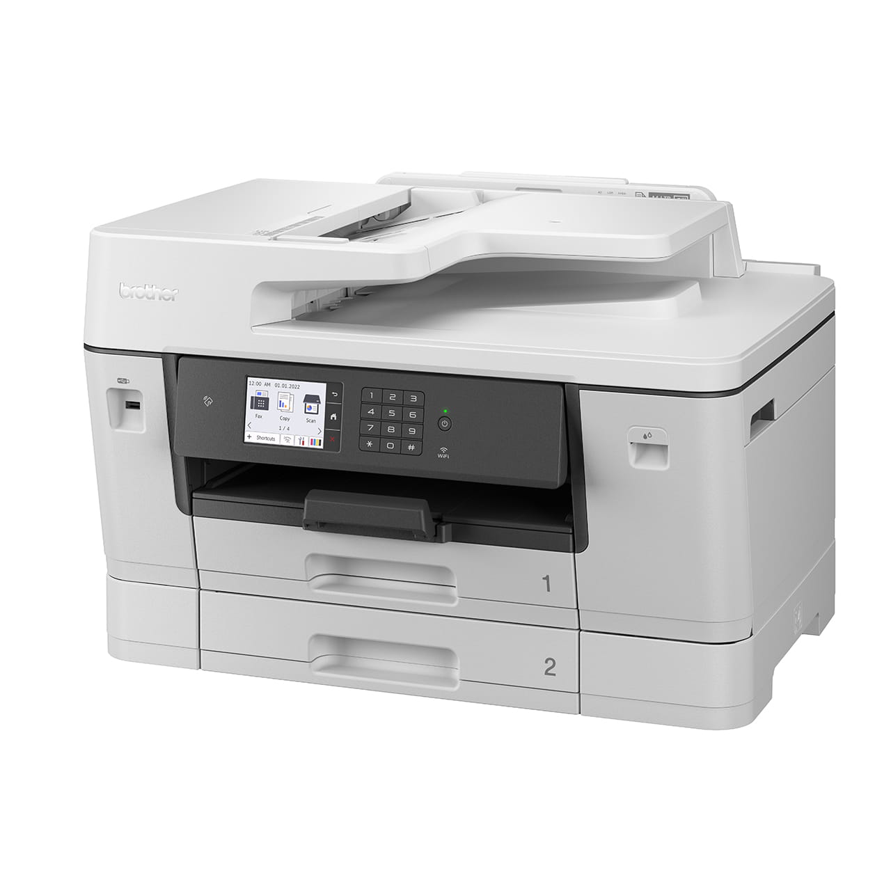 Brother MFC-J3940DW Mürekkep Püskürtmeli Yazıcı Sol Plan Görünüm