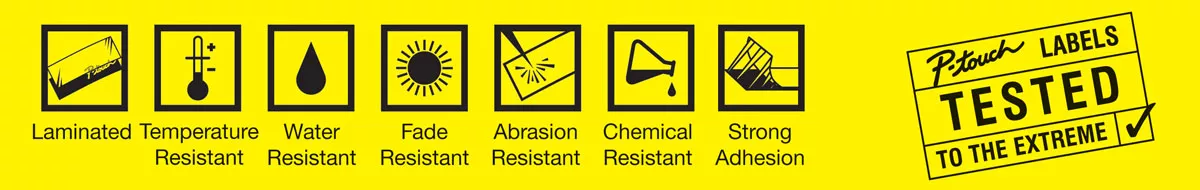 Brother Labels are tested to the extreme