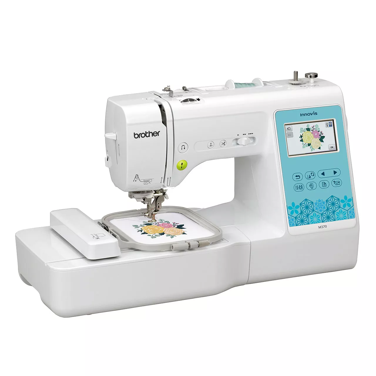 Brother Innov-is M370 Dikiş, Nakış ve Yorganlama Makinesi Sağ Plan Görünüm1